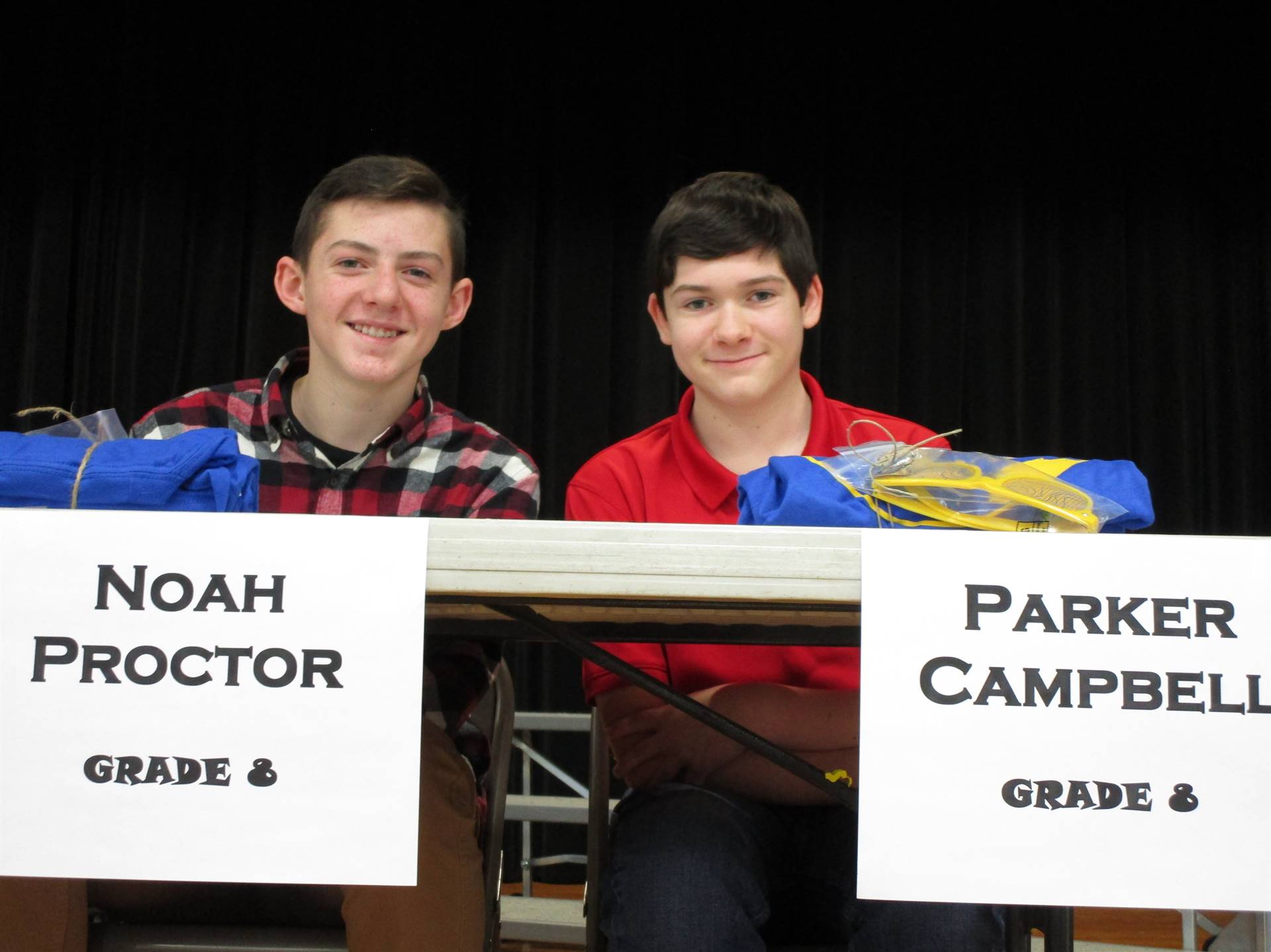 Geography Bee Contestants