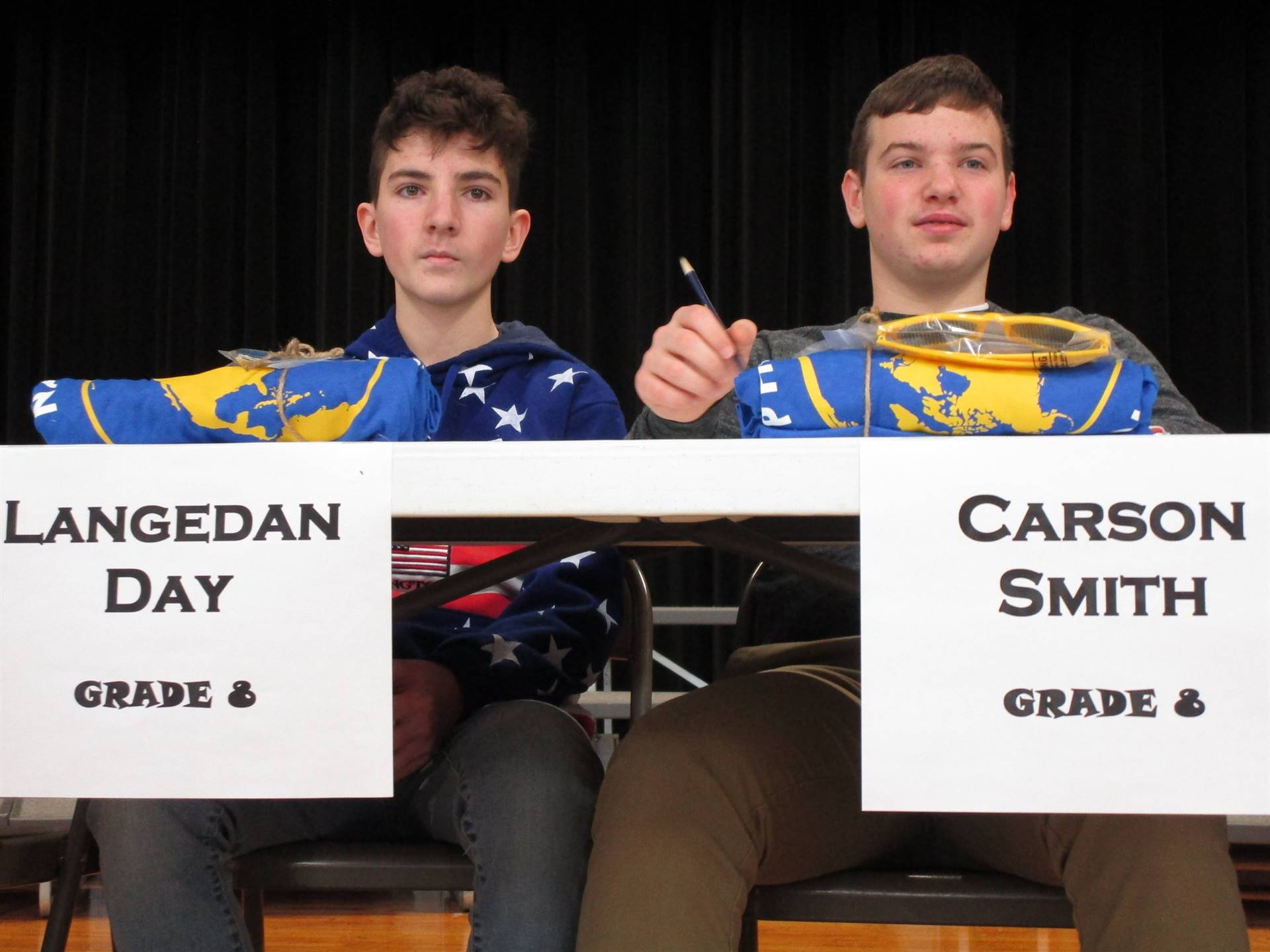 Geography Bee Contestants
