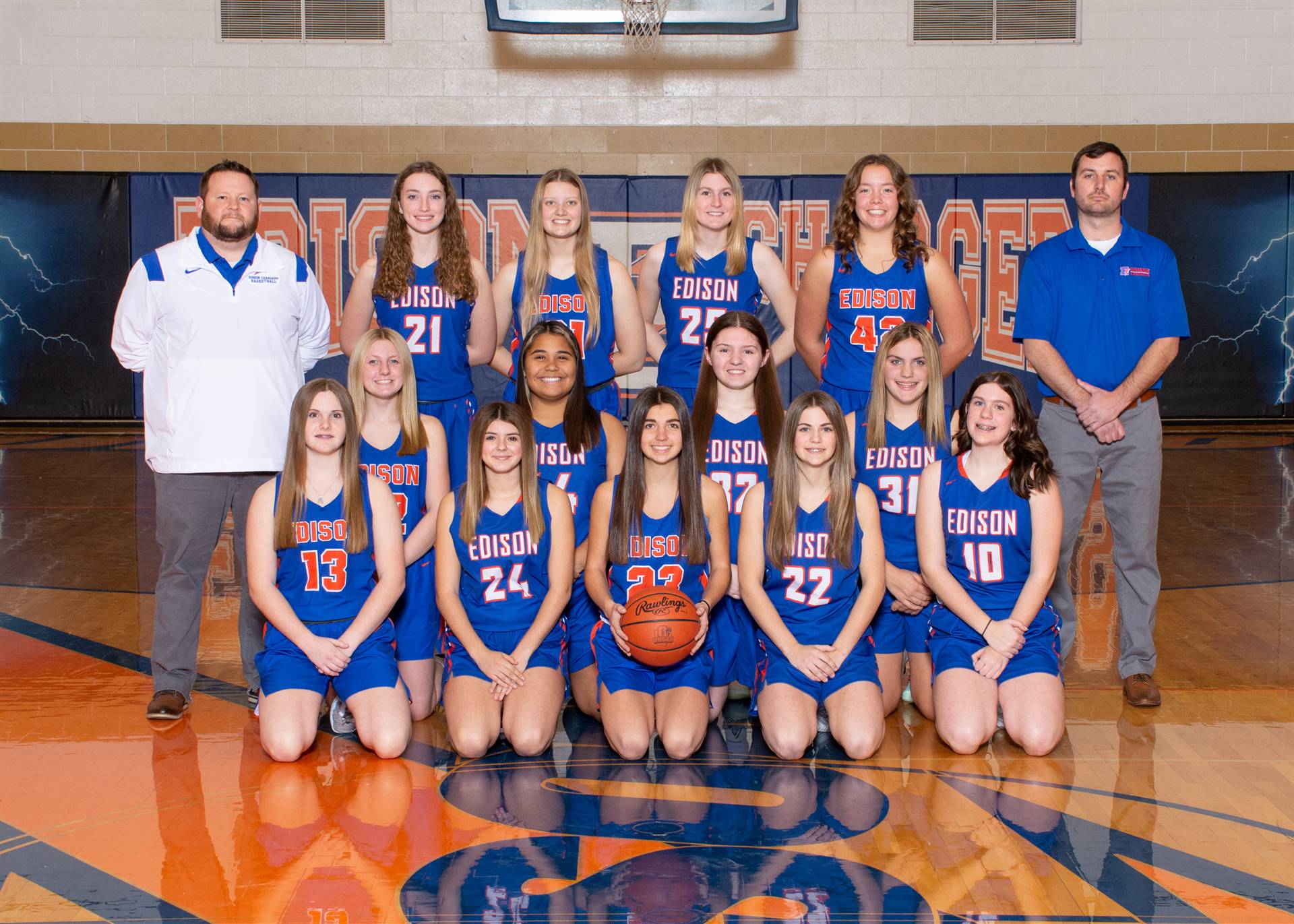 Lady Charger Junior Varsity Basketball Team